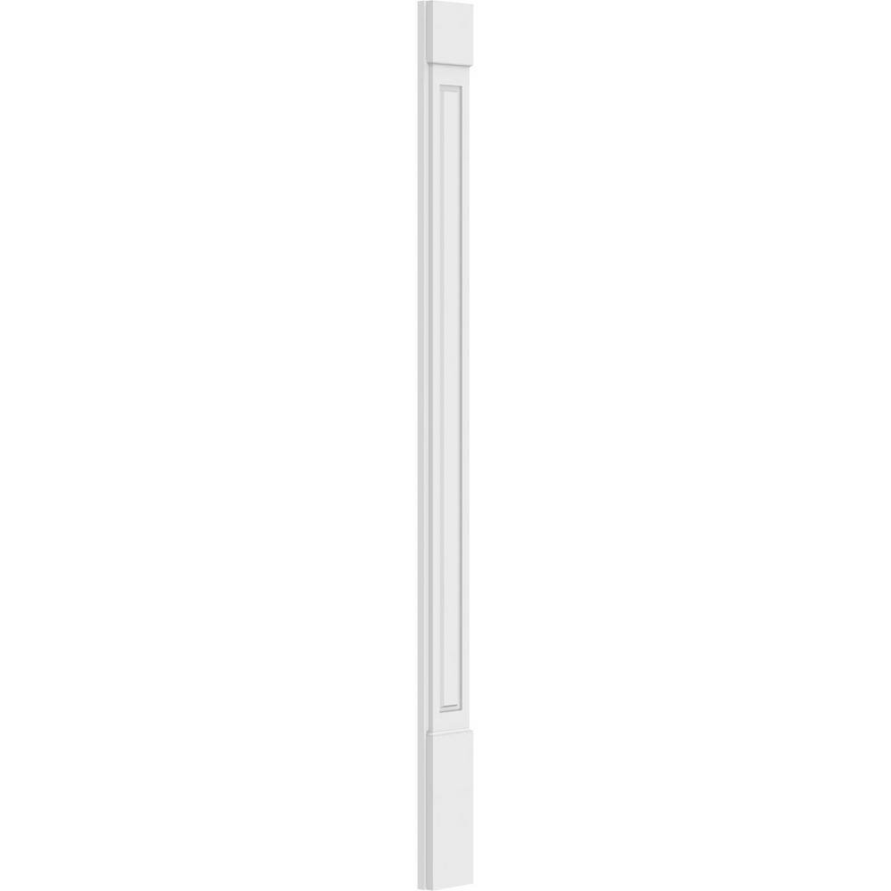 Ekena Millwork 2 in. D x 7 in. W x 96 in. L Primed Polyurethane Pilaster 1-Pack