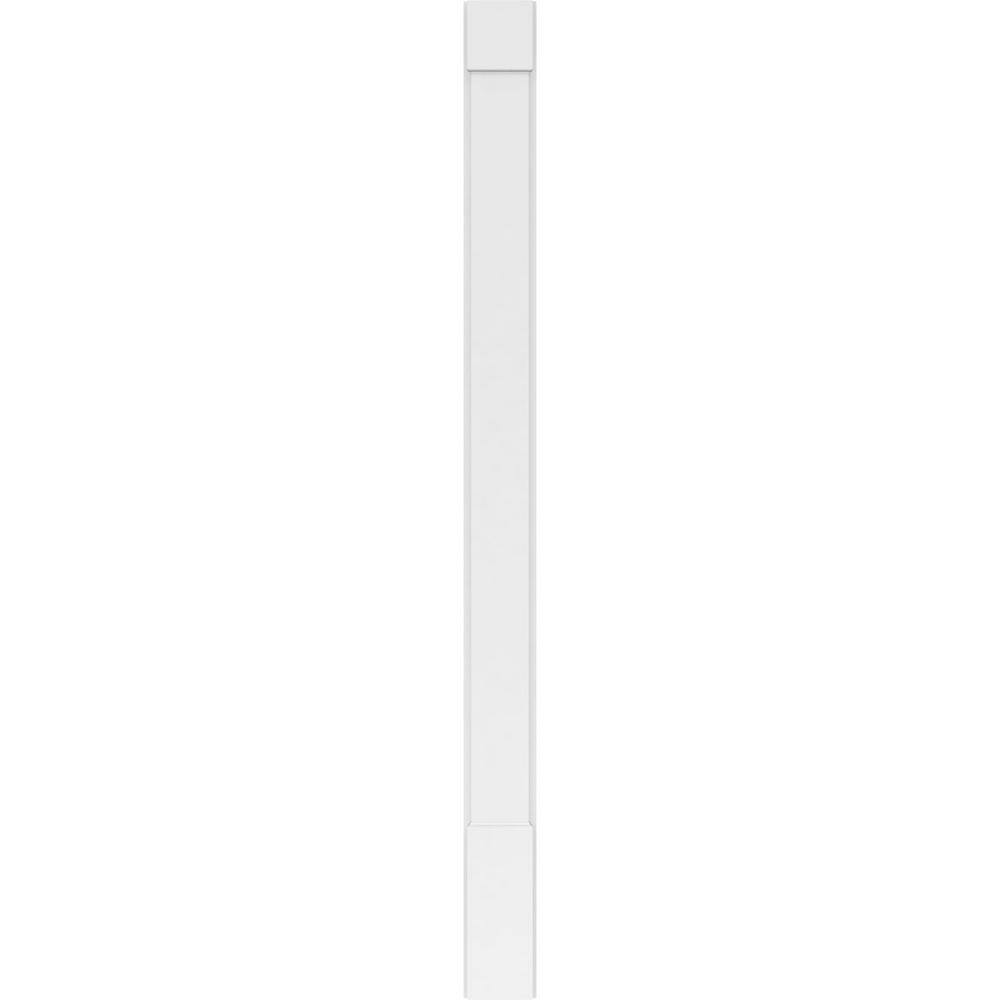 Ekena Millwork 2 in. D x 7 in. W x 96 in. L Primed Polyurethane Pilaster 1- Pack