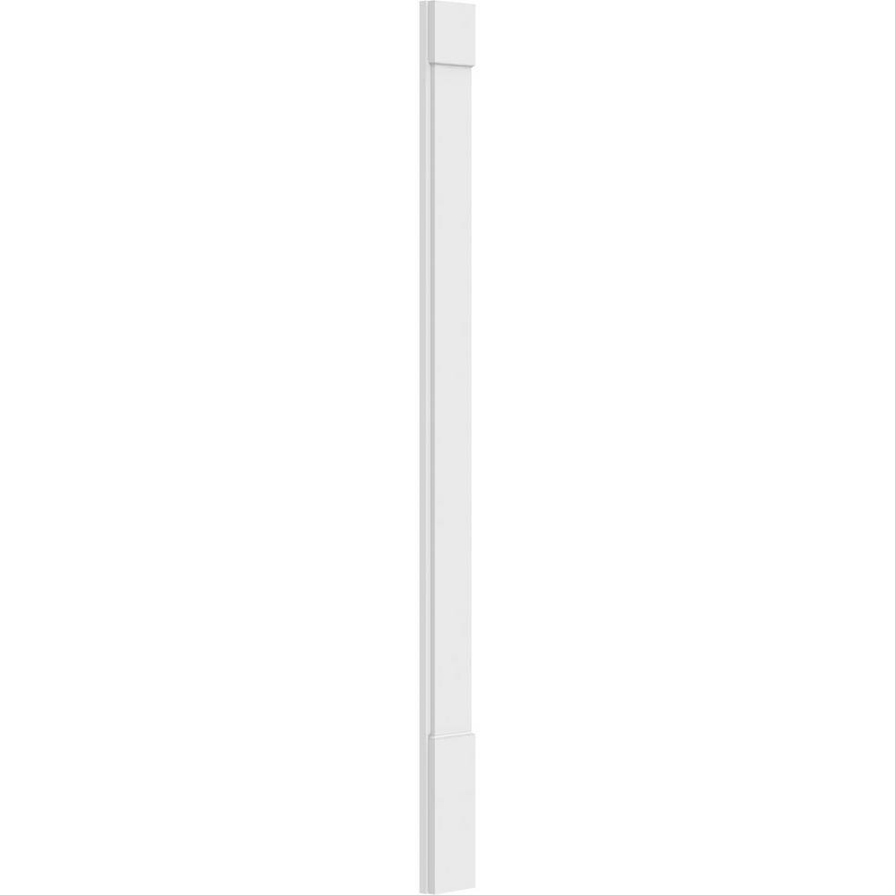 Ekena Millwork 2 in. D x 7 in. W x 96 in. L Primed Polyurethane Pilaster 1- Pack
