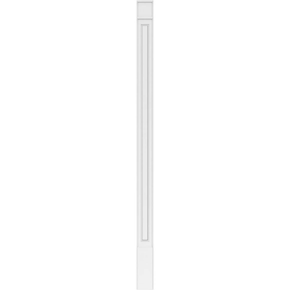 Ekena Millwork 2 in. D x 7 in. W x 120 in. L Primed Polyurethane Pilaster 1- Pack