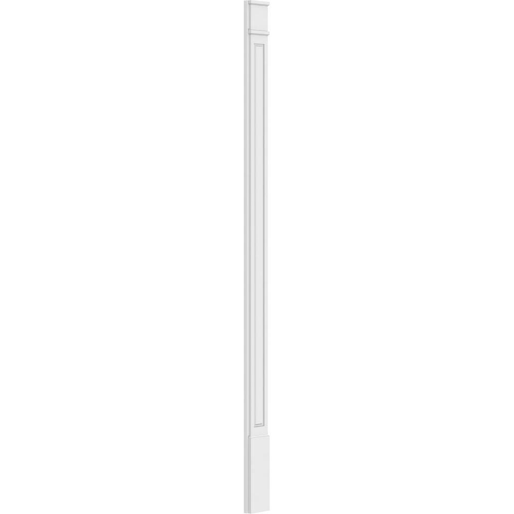 Ekena Millwork 2 in. D x 7 in. W x 120 in. L Primed Polyurethane Pilaster 1- Pack