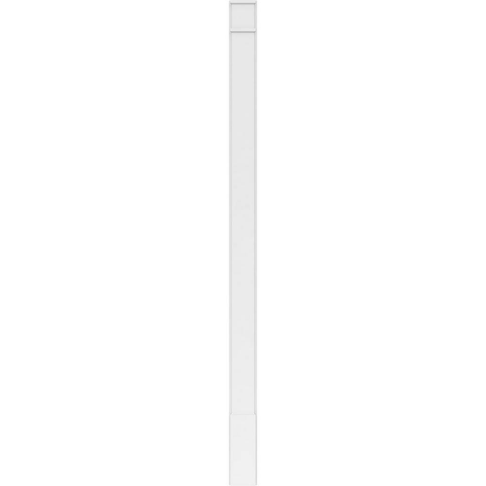 Ekena Millwork 2 in. D x 7 in. W x 120 in. L Primed Polyurethane Pilaster 1- Pack