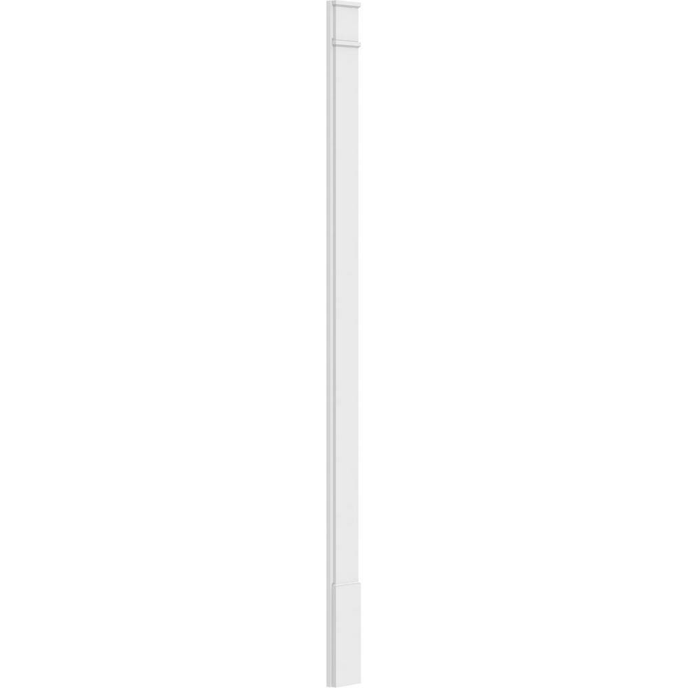 Ekena Millwork 2 in. D x 7 in. W x 120 in. L Primed Polyurethane Pilaster 1- Pack