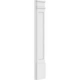 Ekena Millwork 2 in. D x 8 in. W x 48 in. L Primed Polyurethane Pilaster 1- Pack