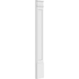 Ekena Millwork 2 in. D x 8 in. W x 60 in. L Primed Polyurethane Pilaster 1- Pack