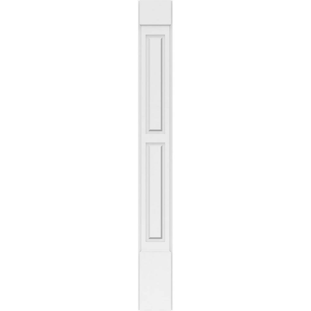 Ekena Millwork 2 in. D x 8 in. W x 72 in. L Primed Polyurethane Pilaster 1- Pack