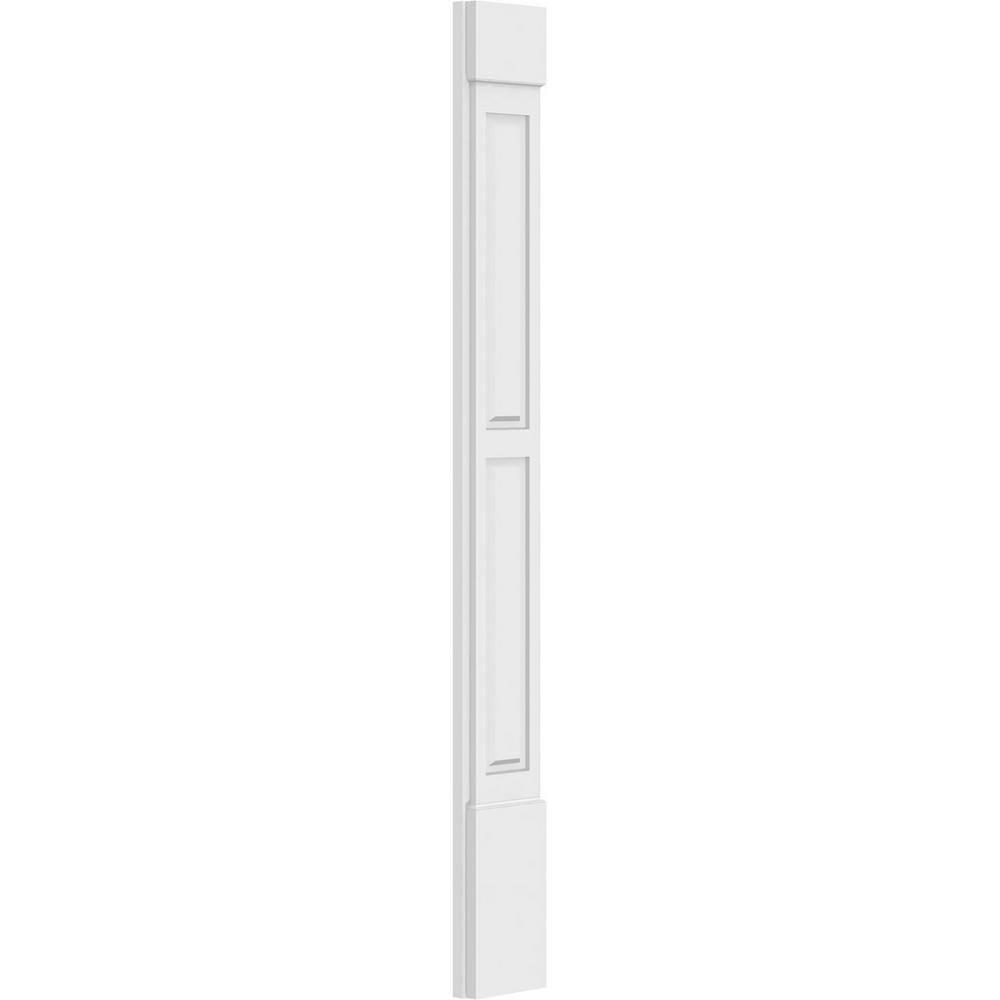 Ekena Millwork 2 in. D x 8 in. W x 72 in. L Primed Polyurethane Pilaster 1- Pack