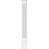 Ekena Millwork 2 in. D x 8 in. W x 72 in. L Primed Polyurethane Pilaster 1- Pack