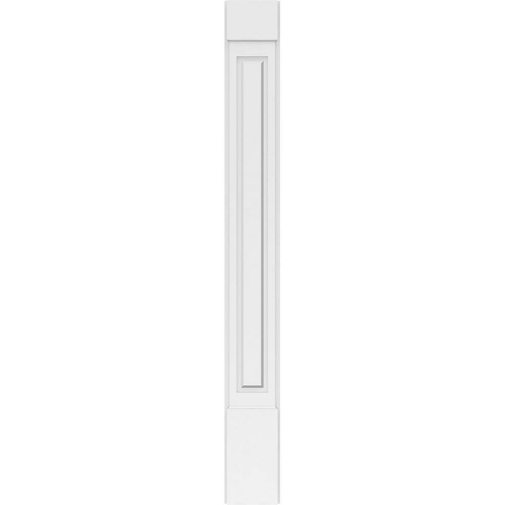 Ekena Millwork 2 in. D x 8 in. W x 72 in. L Primed Polyurethane Pilaster 1- Pack