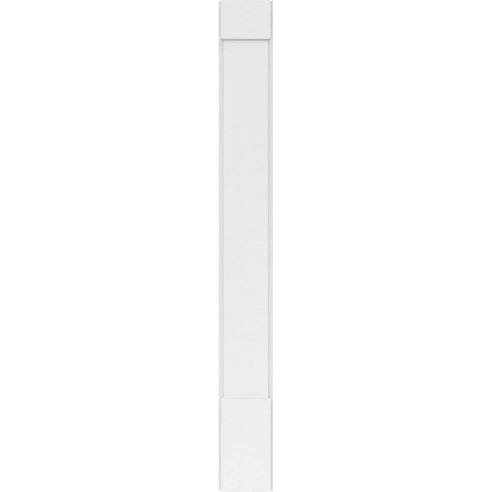 Ekena Millwork 2 in. D x 8 in. W x 72 in. L Primed Polyurethane Pilaster 1- Pack