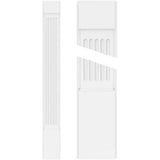 Ekena Millwork 2 in. D x 8 in. W x 102 in. L Primed Polyurethane Pilaster 1- Pack