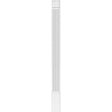 Ekena Millwork 2 in. D x 8 in. W x 102 in. L Primed Polyurethane Pilaster 1- Pack