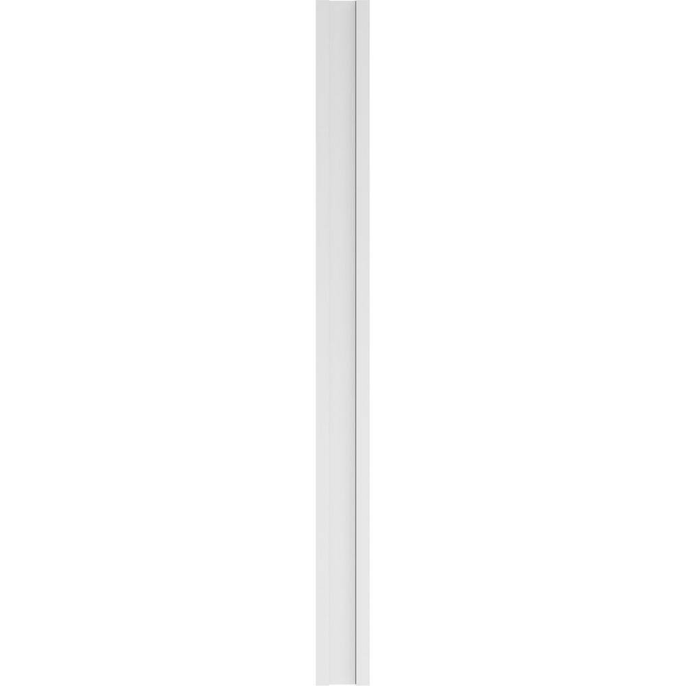 Ekena Millwork 2 in. D x 8 in. W x 102 in. L Primed Polyurethane Pilaster 1-Pack