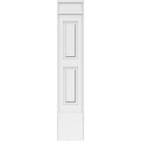 Ekena Millwork 2 in. D x 9 in. W x 48 in. L Primed Polyurethane Pilaster 1- Pack