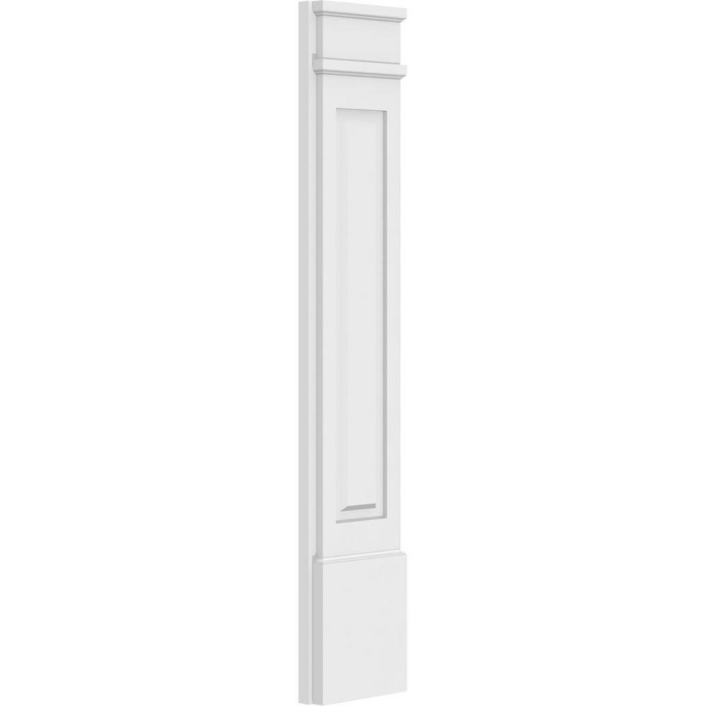 Ekena Millwork 2 in. D x 9 in. W x 48 in. L Primed Polyurethane Pilaster 1- Pack