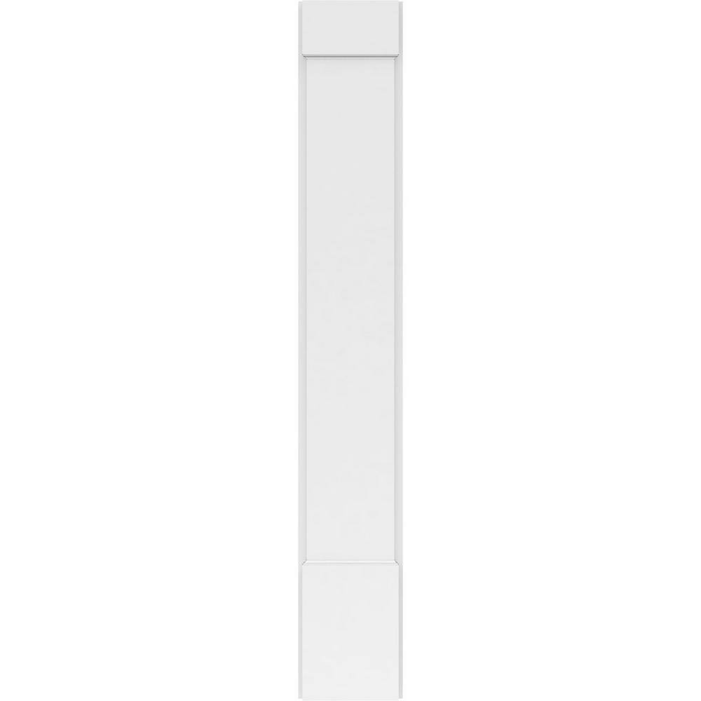 Ekena Millwork 2 in. D x 9 in. W x 60 in. L Primed Polyurethane Pilaster 1-Pack