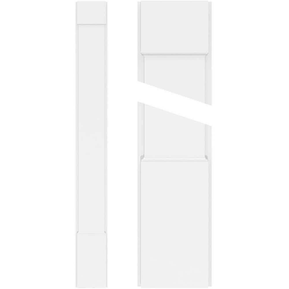 Ekena Millwork 2 in. D x 9 in. W x 60 in. L Primed Polyurethane Pilaster 1-Pack