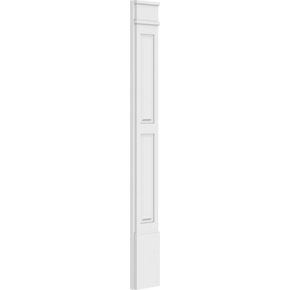 Ekena Millwork 2 in. D x 9 in. W x 72 in. L Primed Polyurethane Pilaster 1-Pack