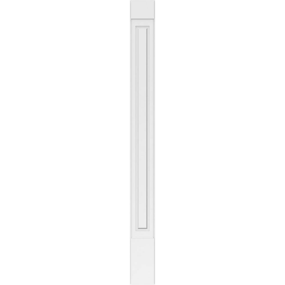 Ekena Millwork 2 in. D x 9 in. W x 102 in. L Primed Polyurethane Pilaster 1- Pack