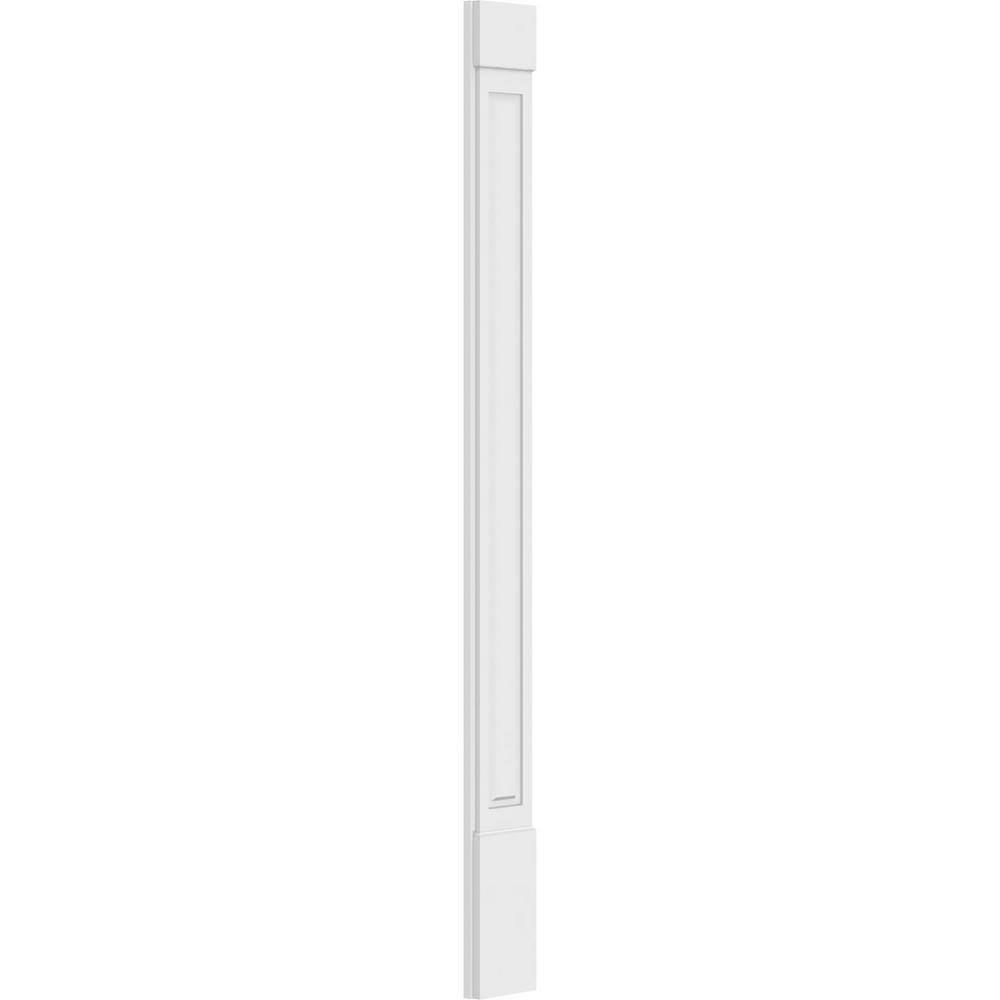 Ekena Millwork 2 in. D x 9 in. W x 102 in. L Primed Polyurethane Pilaster 1- Pack