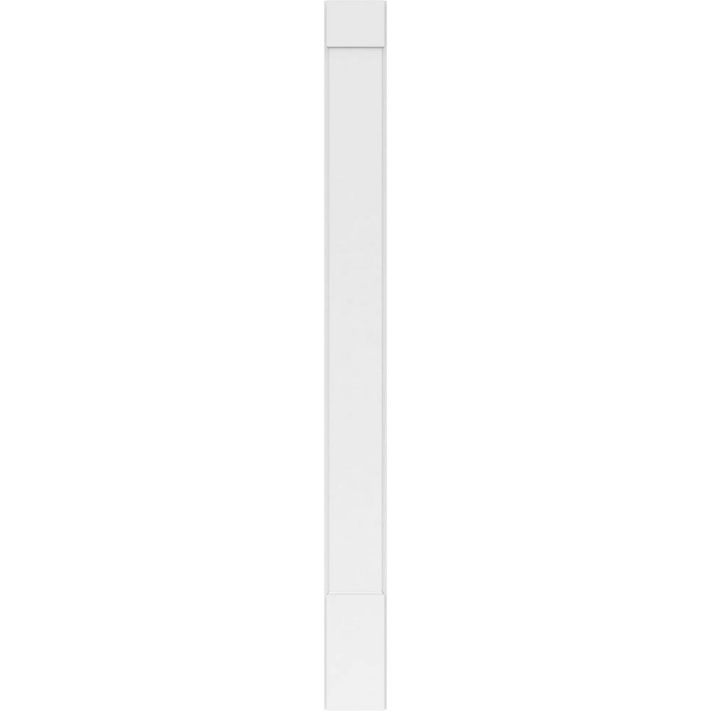 Ekena Millwork 2 in. D x 9 in. W x 102 in. L Primed Polyurethane Pilaster 1- Pack