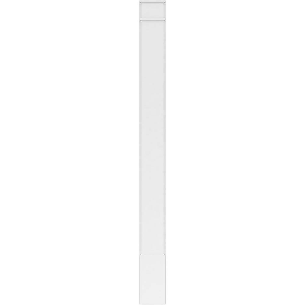 Ekena Millwork 2 in. D x 9 in. W x 102 in. L Primed Polyurethane Pilaster 1- Pack