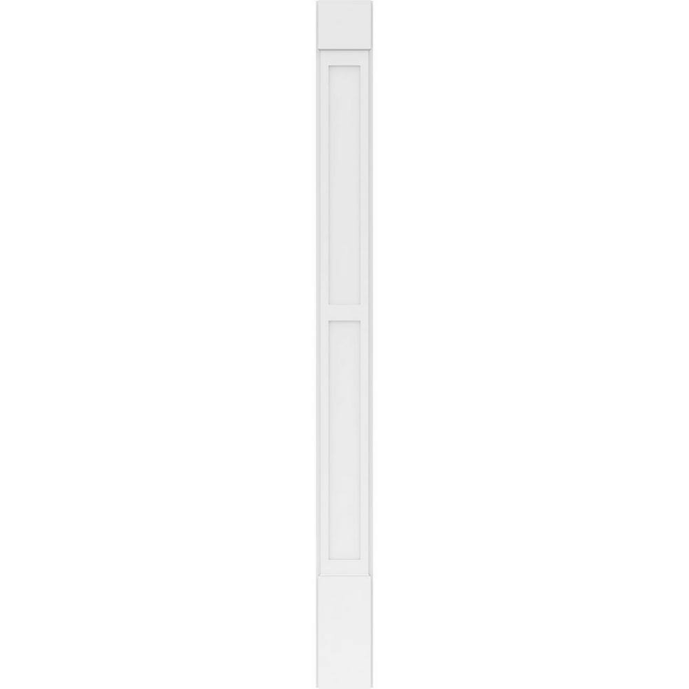 Ekena Millwork 2 in. D x 9 in. W x 108 in. L Primed Polyurethane Pilaster 1- Pack