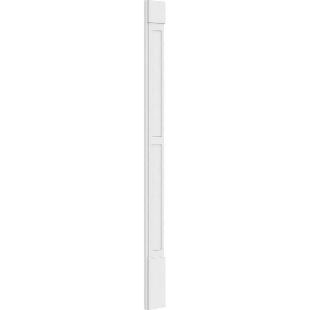 Ekena Millwork 2 in. D x 9 in. W x 108 in. L Primed Polyurethane Pilaster 1- Pack