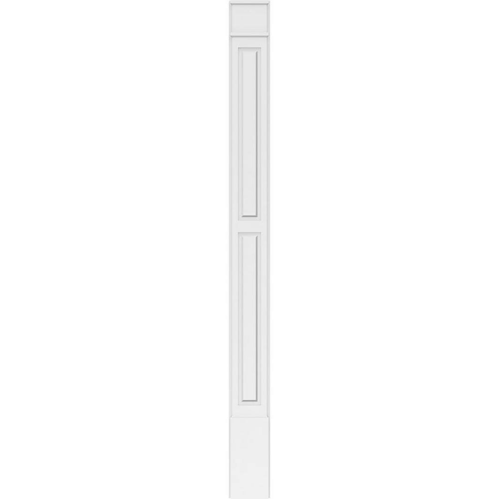 Ekena Millwork 2 in. D x 9 in. W x 108 in. L Primed Polyurethane Pilaster 1- Pack