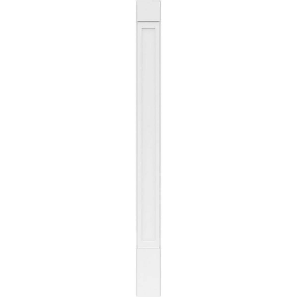 Ekena Millwork 2 in. D x 9 in. W x 108 in. L Primed Polyurethane Pilaster 1- Pack