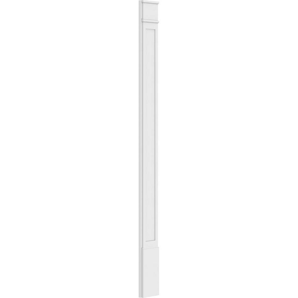 Ekena Millwork 2 in. D x 9 in. W x 108 in. L Primed Polyurethane Pilaster 1-Pack