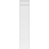 Ekena Millwork 2 in. D x 10 in. W x 48 in. L Primed Polyurethane Pilaster 1- Pack