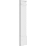 Ekena Millwork 2 in. D x 10 in. W x 48 in. L Primed Polyurethane Pilaster 1- Pack