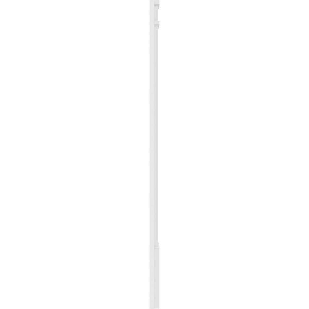 Ekena Millwork 2 in. D x 10 in. W x 60 in. L Primed Polyurethane Pilaster 1- Pack