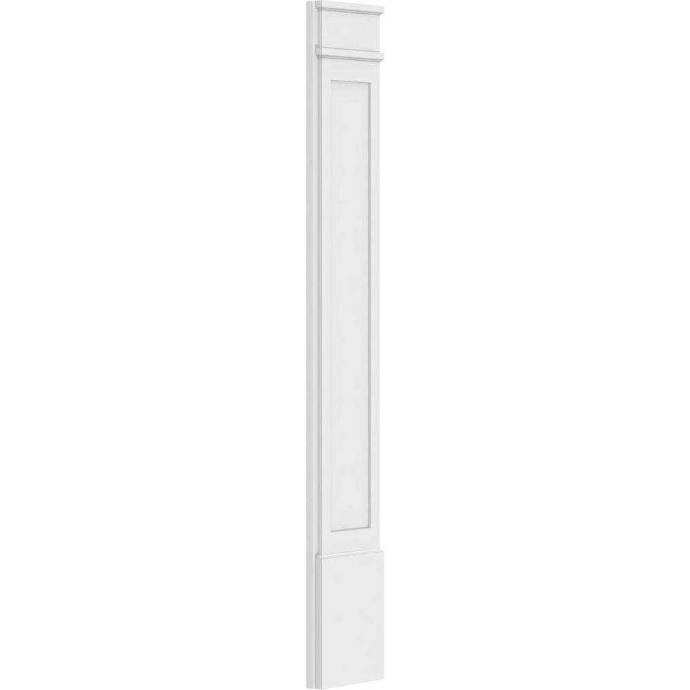 Ekena Millwork 2 in. D x 10 in. W x 72 in. L Primed Polyurethane Pilaster 1- Pack