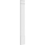 Ekena Millwork 2 in. D x 10 in. W x 72 in. L Primed Polyurethane Pilaster 1- Pack