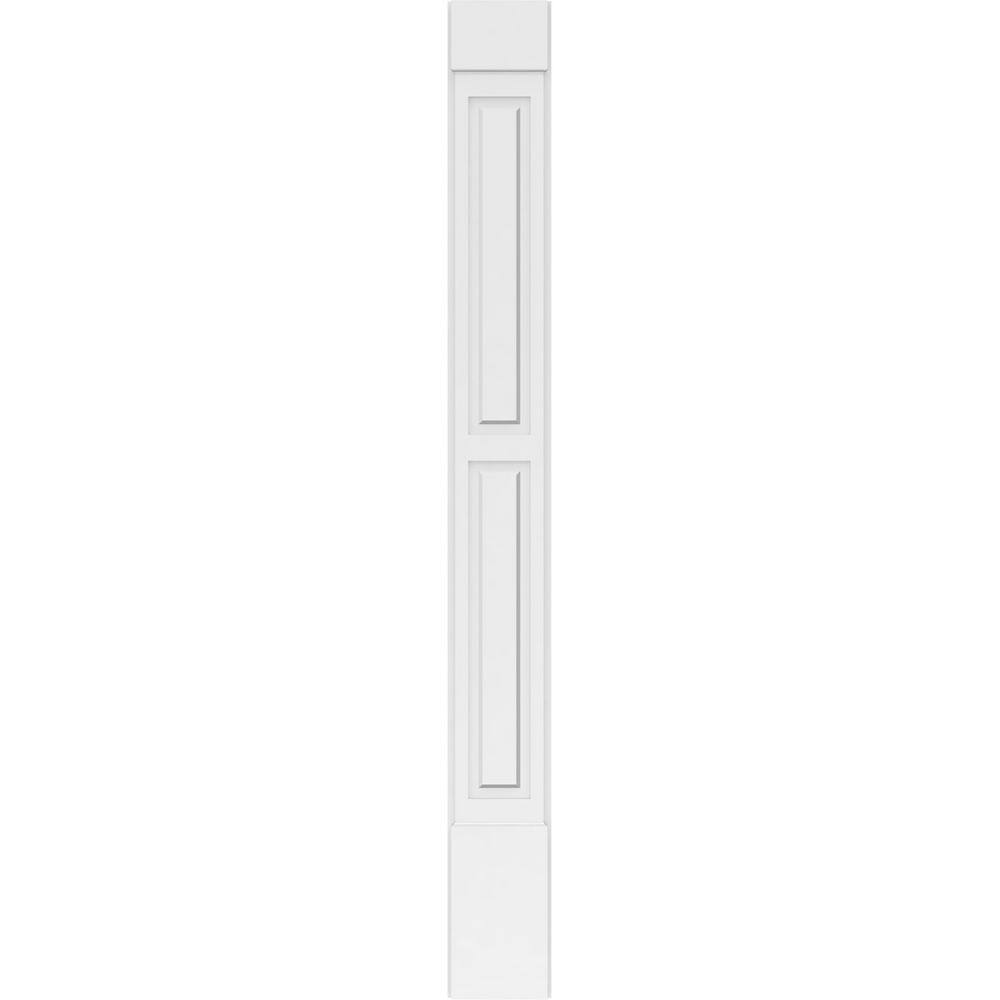 Ekena Millwork 2 in. D x 10 in. W x 96 in. L Primed Polyurethane Pilaster (1- Pack)