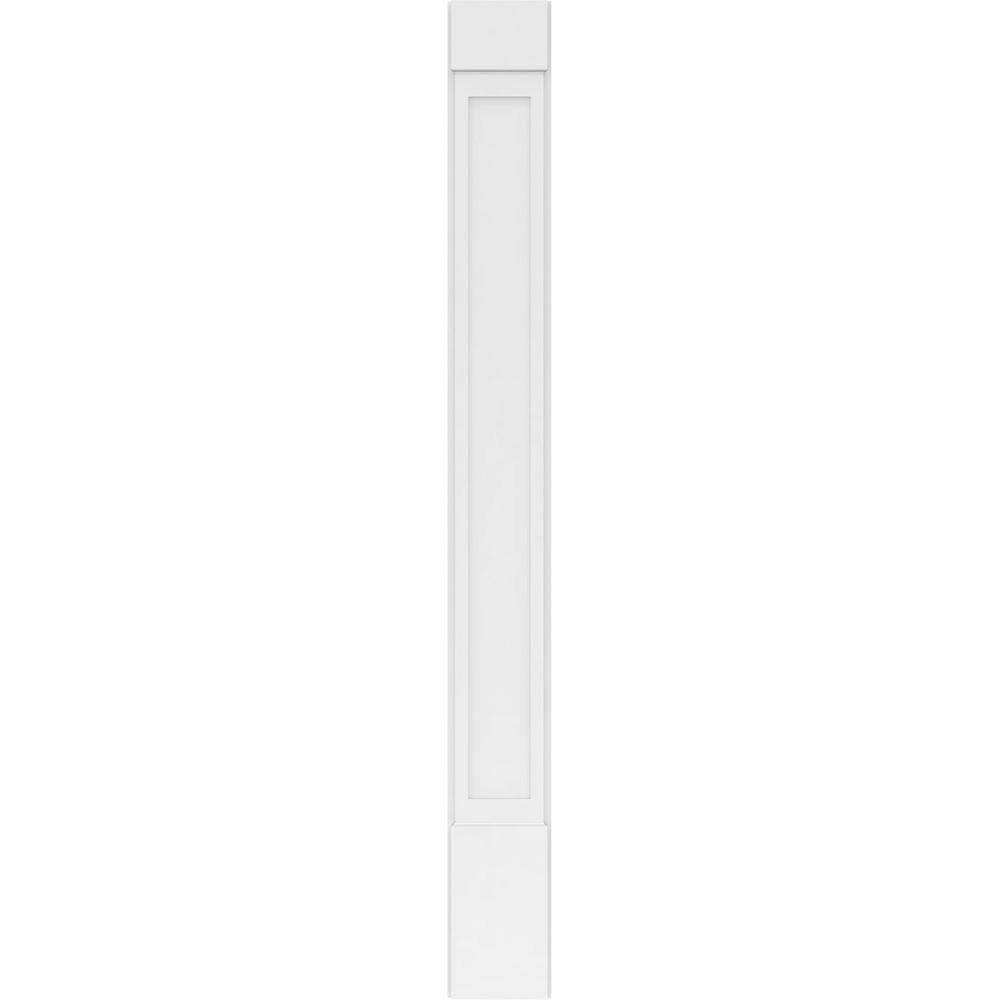 Ekena Millwork 2 in. D x 10 in. W x 96 in. L Primed Polyurethane Pilaster (1- Pack)