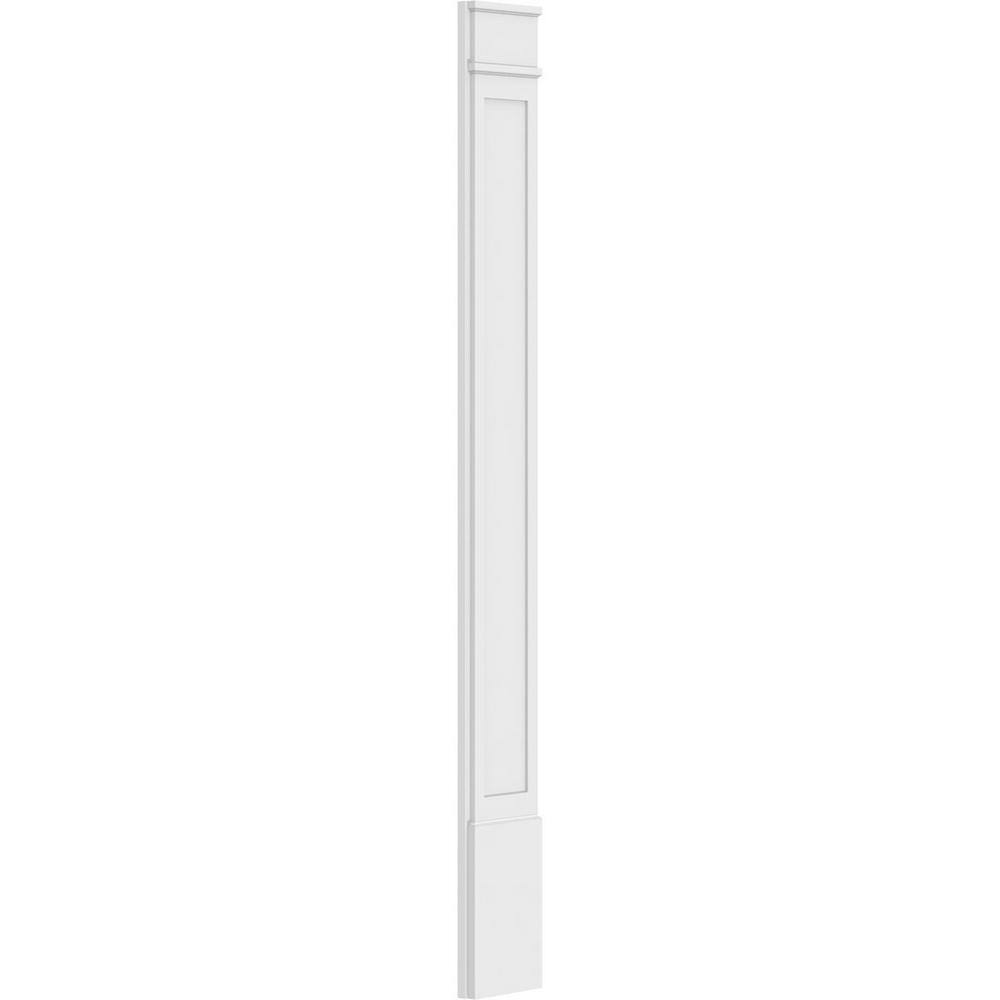 Ekena Millwork 2 in. D x 10 in. W x 96 in. L Primed Polyurethane Pilaster (1- Pack)