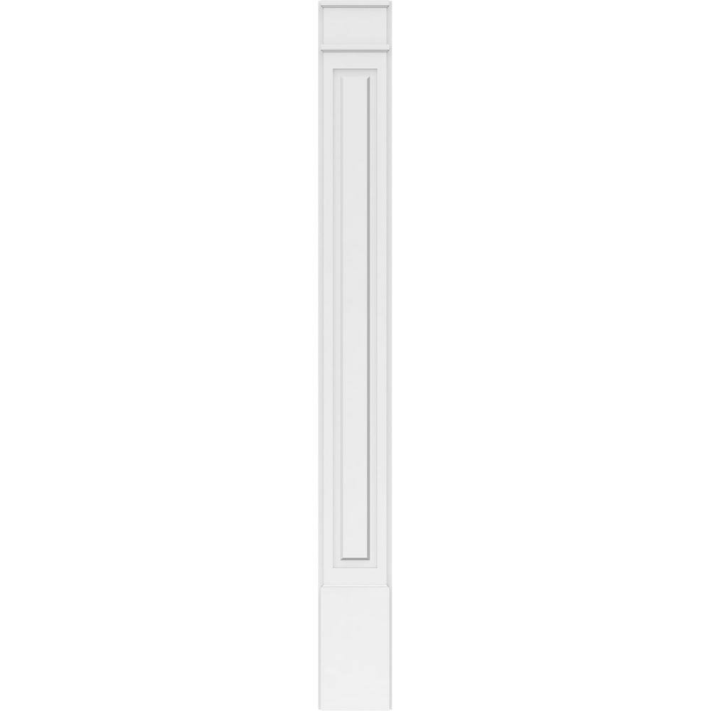 Ekena Millwork 2 in. D x 10 in. W x 96 in. L Primed Polyurethane Pilaster (1- Pack)