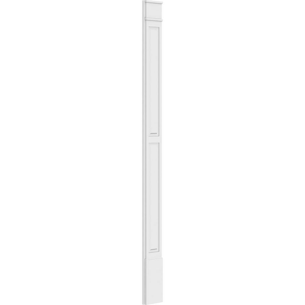 Ekena Millwork 2 in. D x 10 in. W x 120 in. L Primed Polyurethane Pilaster 1- Pack