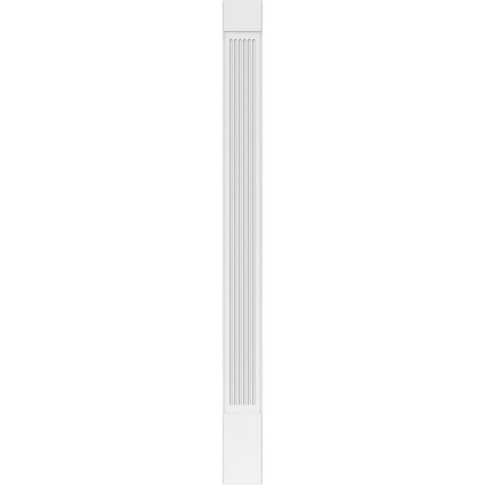 Ekena Millwork 2 in. D x 10 in. W x 120 in. L Primed Polyurethane Pilaster 1- Pack