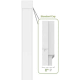 Ekena Millwork 2 in. D x 10 in. W x 120 in. L Primed Polyurethane Pilaster 1- Pack