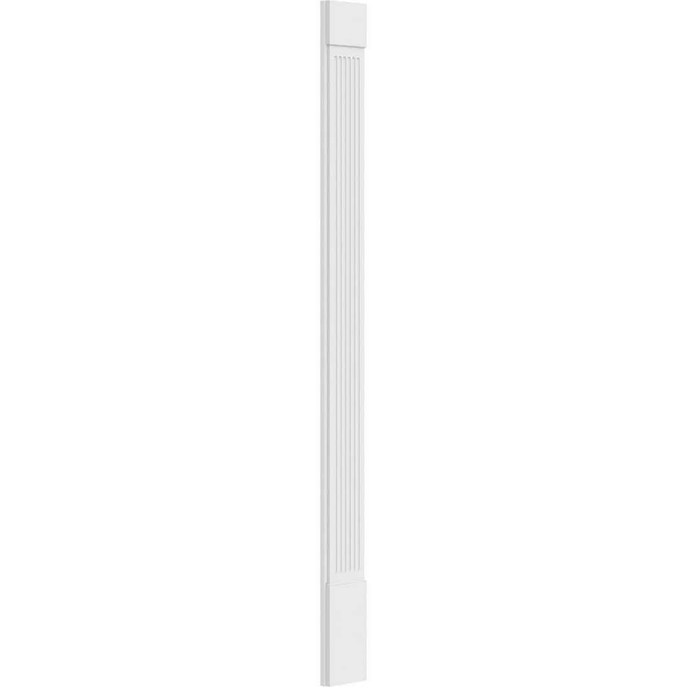 Ekena Millwork 2 in. D x 10 in. W x 120 in. L Primed Polyurethane Pilaster 1- Pack
