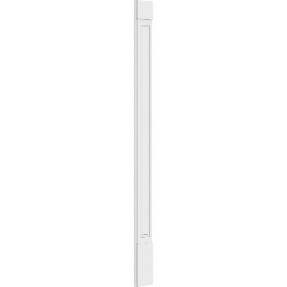 Ekena Millwork 2 in. D x 10 in. W x 120 in. L Primed Polyurethane Pilaster 1-Pack