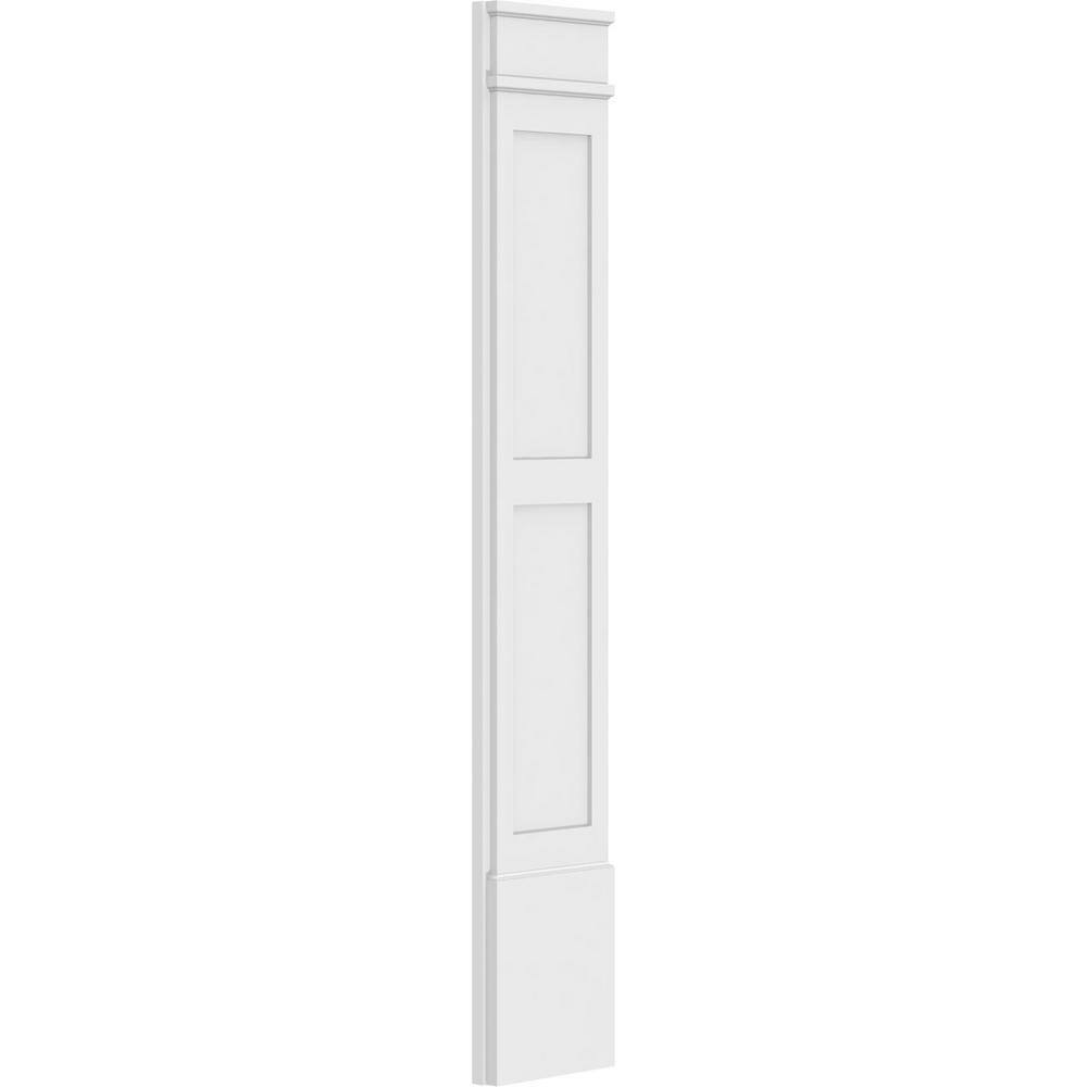 Ekena Millwork 2 in. D x 12 in. W x 72 in. L Primed Polyurethane Pilaster (1- Pack)