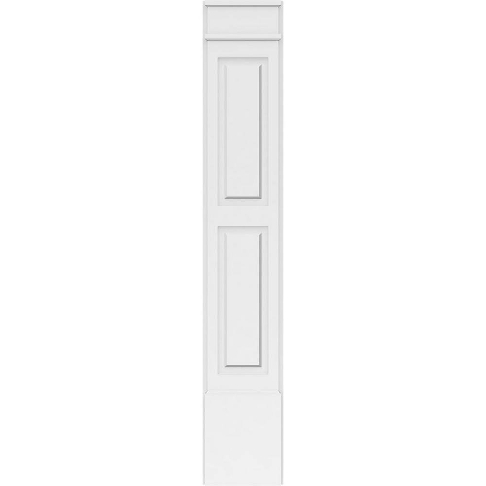 Ekena Millwork 2 in. D x 12 in. W x 72 in. L Primed Polyurethane Pilaster (1- Pack)