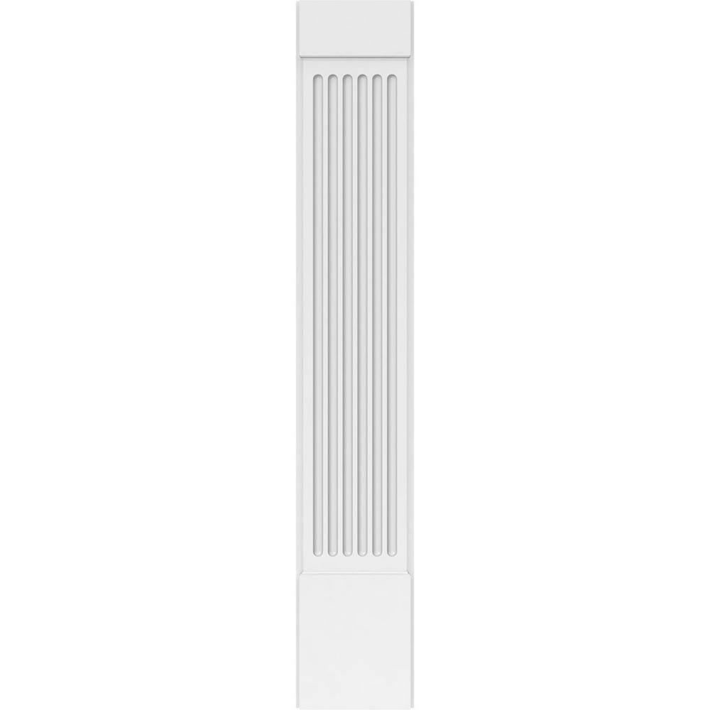 Ekena Millwork 2 in. D x 12 in. W x 72 in. L Primed Polyurethane Pilaster 1- Pack