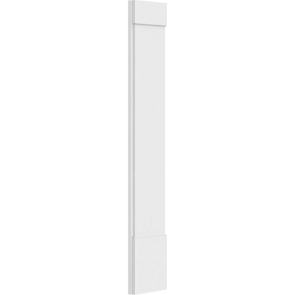 Ekena Millwork 2 in. D x 12 in. W x 72 in. L Primed Polyurethane Pilaster 1- Pack