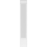 Ekena Millwork 2 in. D x 12 in. W x 82 in. L Primed Polyurethane Pilaster 1- Pack